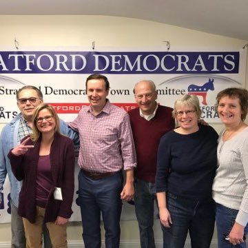 We are a group of volunteers in and around Stratford, CT, working to help elect Democrats up and down the ballot.