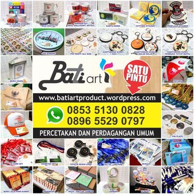 Percetakan dan Perdagangan Umum                  
CP : 0896 5529 0797, 0853 5130 0828