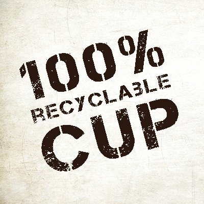 The 100% Recyclable Cup is a revolutionary paper cup.