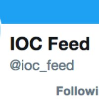 IOC Feed(@ioc_feed) 's Twitter Profile Photo