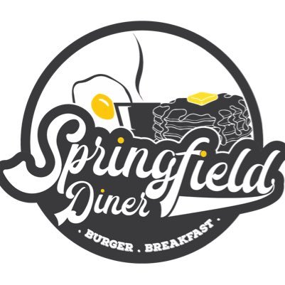 For an #AmericanBreakfast or a perfect #lunch with some #eggs, extremely #delicious #burgers, #fries and puffy #pancakes visit #Springfield #Diner.