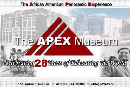 APEX_ATL's profile picture. Our mission is to present history in a way that promotes a better understanding and appreciation of the contributions that African-Americans made to America