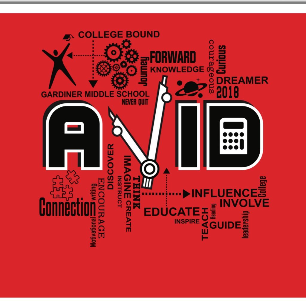 Growing deeper in our implementation of AVID schoolwide! GMS believes all students CAN and WILL achieve at high levels to be prepared for post-secondary success