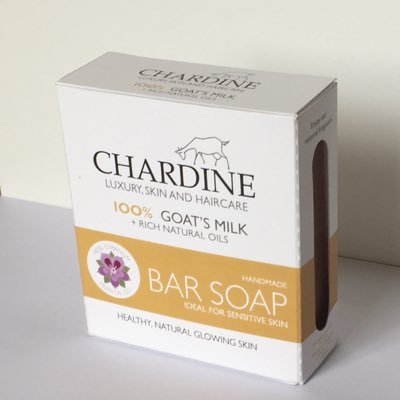 Goat's milk soap by Chardine manufactures a range of natural goats's milk soaps (hand crafted) bath & body care products. We only use pure, raw ingredients!