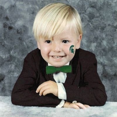 SpartyHorner's profile picture. Green-blooded Spartan, former Sparty mascot, Dallas rez - EL MI native, husband & father of two, B2B marketer, semi-cyclist, summers Up North (M22). GO GREEN.