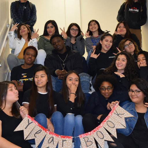 Yearbook at South Garland High School! #SouthSideStory