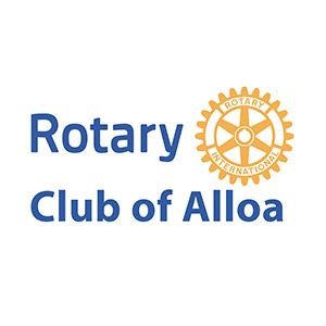 Rotary Club of Alloa. Based in Clackmannanshire, meeting regularly to enjoy friendship, networking and the planning of projects to benefit others.