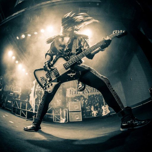 Bassist for Hair Nation (80's Hair Rock), Hysteria (Def Leppard Tribute), Dr. Crüe (Mötley Crüe Tribute) and Fallen Angel (Poison Tribute). See you at a show!!