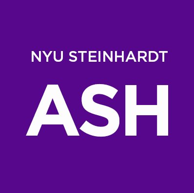 Official account of the NYU Steinhardt department of Applied Statistics, Social Science, & Humanities (ASH). Find us online at https://t.co/CTZ9aP7a3Q