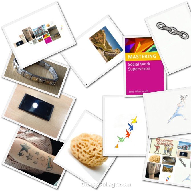 Stories of the transition into social work management in words & pictures created by @angiebartoli