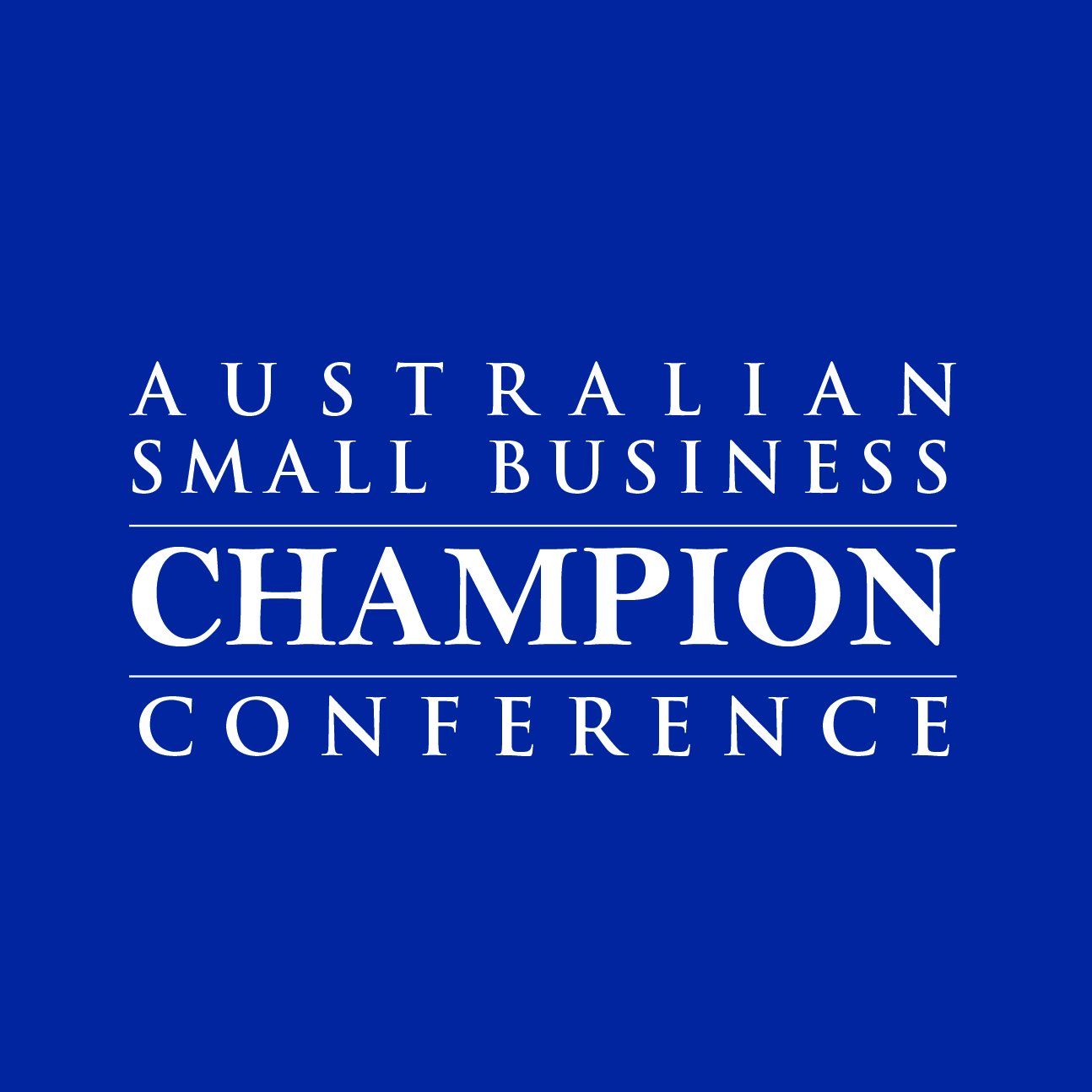 The Australian Small Business Champions Conference offers small business owners all they need to grow, shape and plan their business progress.