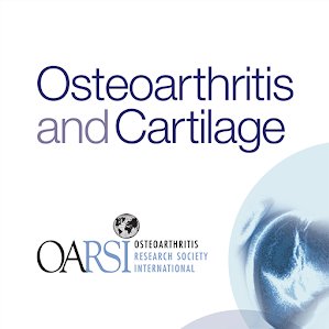 Osteoarthritis and Cartilage, and Osteoarthritis and Cartilage Open - official journals of @OARSInews. Impact factor 7. co-EiCs: @AM_Malf & @ProfDavidHunter