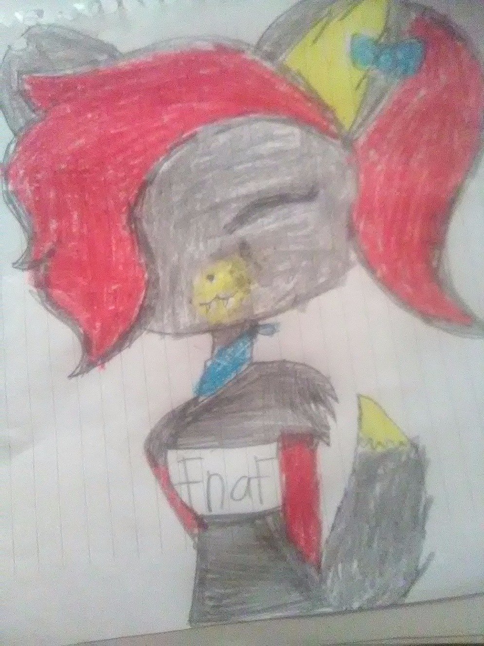 Hi Mangle Schmidt here and I'm a fan of the Teletubbies and all things FnaF and slendytubbies and I also draw pictures and my favorite animal is a fox.