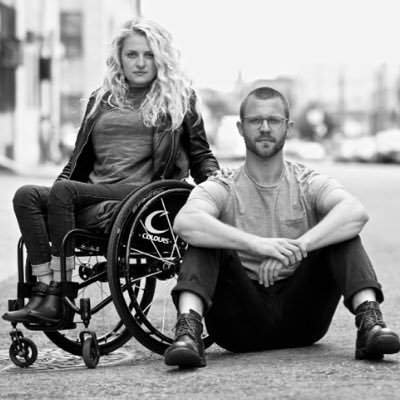 ATTENTIONTheatre - David Perlow & Ali Stroker. Team in all things Theater, advocacy, and and and and