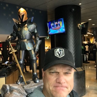 Huge Golden Knights and San Diego Padre fan