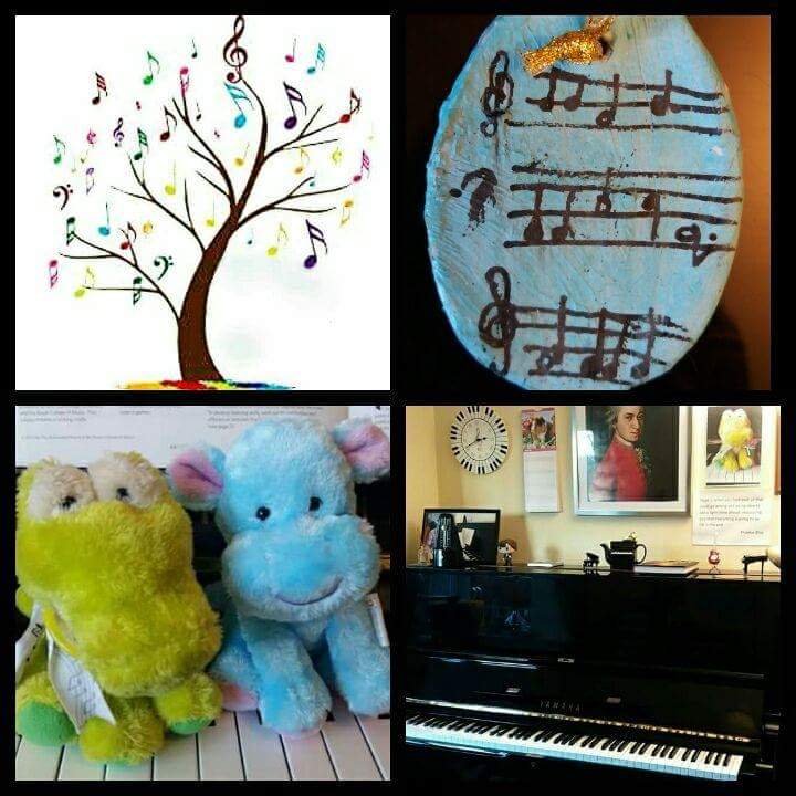Learn piano and guitar, as well as woodwind, trombone & theory in our fun, music-themed room in Elmswell! Experienced, qualified teachers. All welcome!