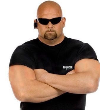 ShitBouncer's profile picture. I work security at a bar in a city. It's completely fucked.