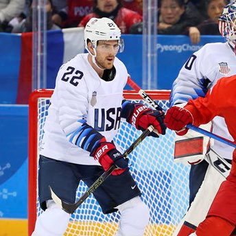 Sangs2224's profile picture. 2018 Team USA Olympic Athlete    Red Bull Munich Defenseman
