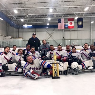 Welcome to the Wheelchair Sports Federation's sled hockey team, sponsored by the New York Rangers! 2018 @neshl Adult Tier 2 Champions!