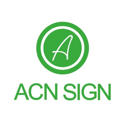 we are a chinese signage manufacturer custom make signs. pls see our website: https://t.co/vH8CfdPeUL or pls contact email: sales@acnsign.com