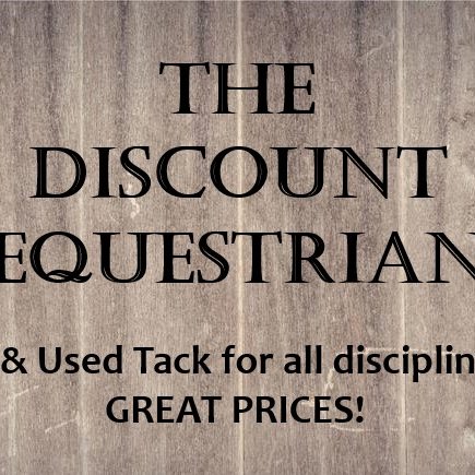 THE DISCOUNT EQUESTRIAN: premier online tack store for new/used tack at affordable prices!

Find me on Ebay by searching username: thediscountequestrian