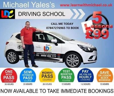 Driving Instructor offering lessons in Balloch, Alexandria, Dumbarton, Helensburgh including Faslane and Rhu.
Contact me on 07847276965 to find out more