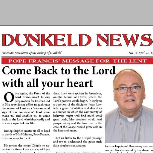 Quarterly Newsletter of the Bishop of Dunkeld