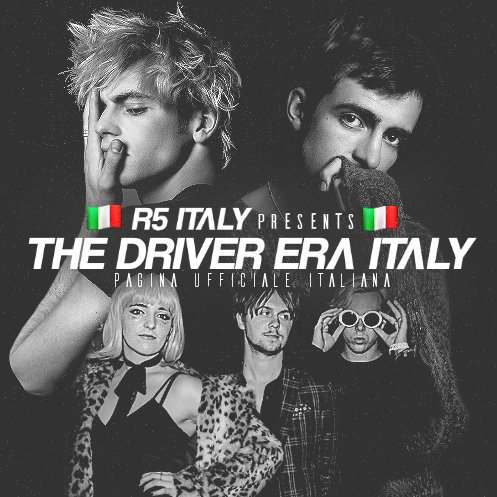 🇮🇹 R5ITALY / THE DRIVER ERA 🇮🇹
Pagina ufficiale italiana, in collaborazione con @umitalia
➡️ https://t.co/ES6sfTI8IA - https://t.co/qVdyvABhXO