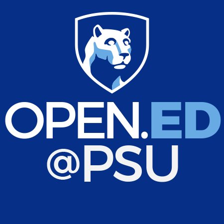 Penn State University's Open Educational Resources