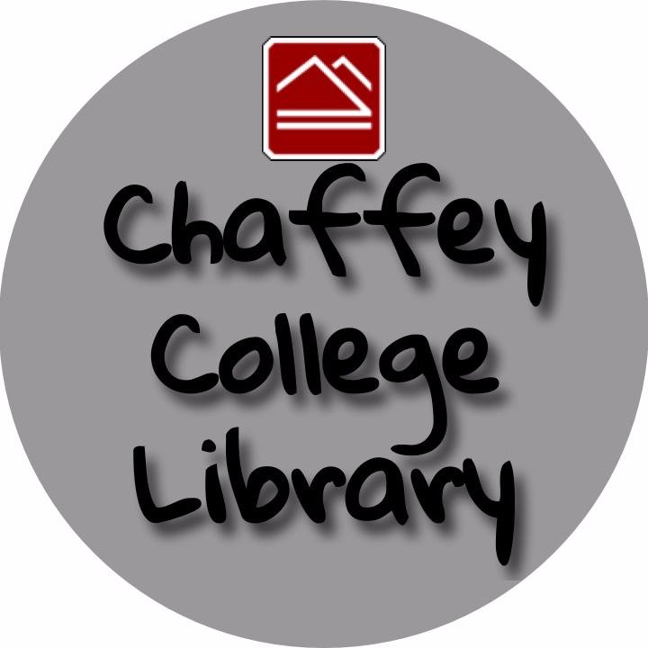 The official Twitter account for The Chaffey College Library
Follow as on Instagram as well at chaffeycollegelibrary