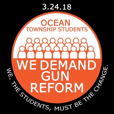 NeverAgainOT's profile picture. A group of Ocean Township High School students calling for action to prevent violence in schools #NeverAgain