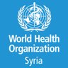 WHOSyria's profile picture. Official Twitter account of the World Health Organization in Syria