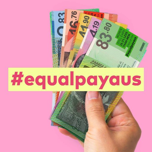 Australian women still earn 16.2% less than men.
That's a lot of money. And that's why we're turning money into media to fight for #equalpayaus