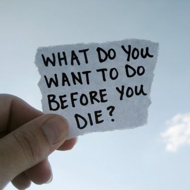 all of the things we want to do before we die / i own nothing posted