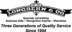 Longbehn and Company, Inc. offers a complete line of IMPRINTED PROMOTIONAL PRODUCTS since 1954.