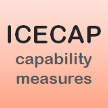 ICECAP capability measures for economic evaluation: ICECAP-A (adults); ICECAP-O (older people); ICECAP-SCM (end of life). Research: #LifeCourseCap @EconEndLife