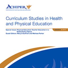 The journal shares scholarship related to health and  physical education curriculum internationally.