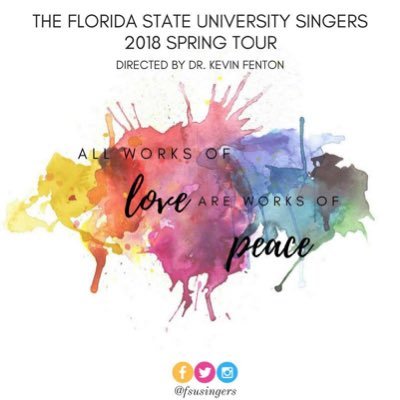 We are the University Singers of Florida State University under the direction of Dr. Kevin Fenton. Check us out on Facebook, Instagram, and YouTube!