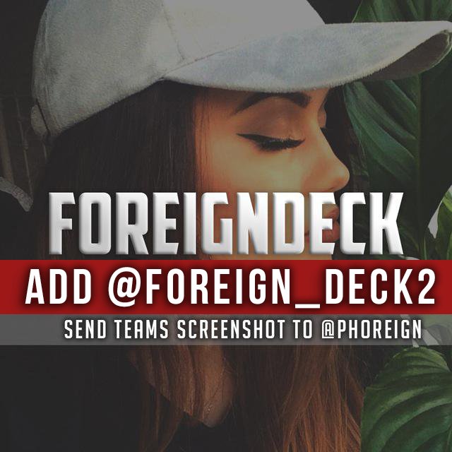 Foreign_Deck2's profile picture. back up for @Foreign_Deck