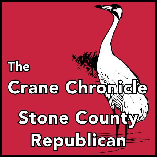 CraneChronicle's profile picture. Weekly newspaper in Crane, Missouri. Covering Crane, Galena, Hurley, Reeds Spring and surrounding areas