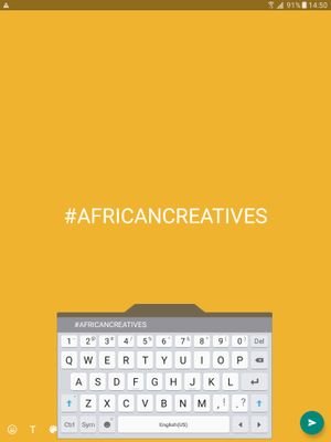 Get to meet talented Africans and discover a vast community of creative people from Africa to the world! #AFRICANCREATIVES 
Lookout for interviews/features!