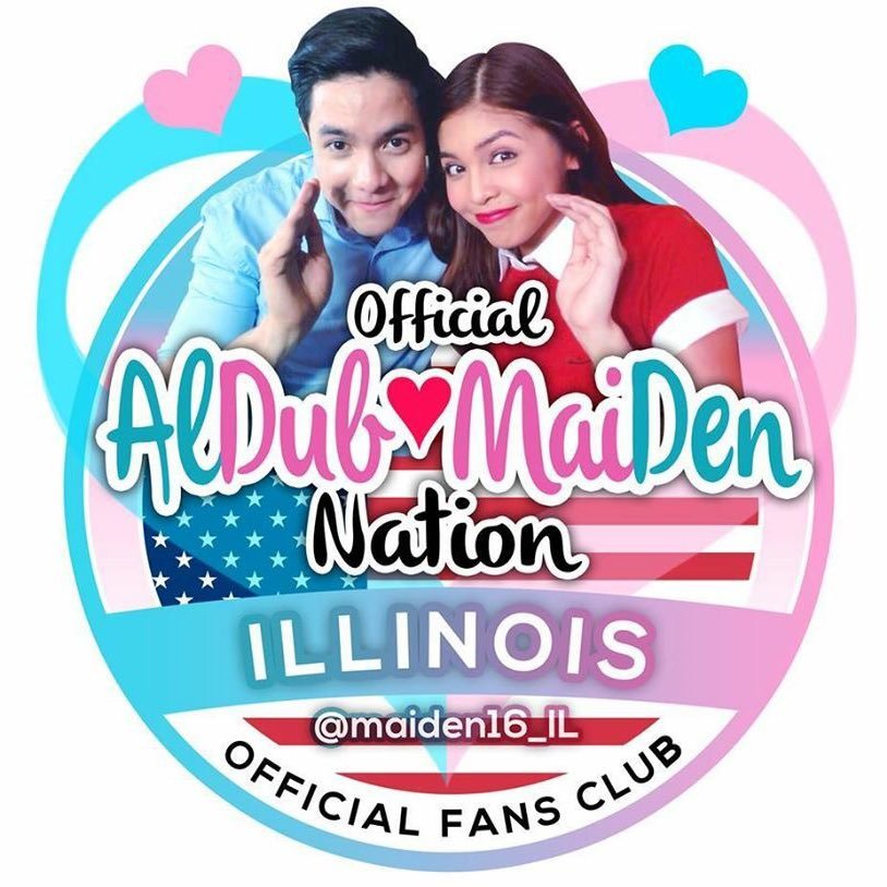 Official ALDUB|MAIDEN Fans Club Illinois Chapter Affiliated to ALDUB|MAIDEN NATION @MaineAlden16 LOVING @mainedcm & @aldenrichards02