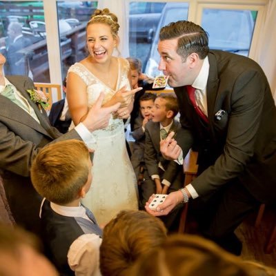 Professional Magic Circle magician, performing spectacular close-up magic for every event. Weddings - Parties - Corporate