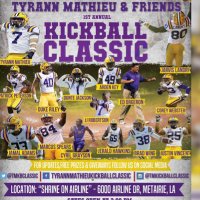 Tyrann Mathieu Kickball Classic(@TMKBClassic) 's Twitter Profile Photo