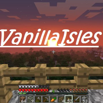 VanillaIsles's profile picture. We are a 100% vanilla 1.12.2 minecraft server. Ip: https://t.co/UHgsgxtiKI
Here we showcase the best builds on the server and name the most active players.
