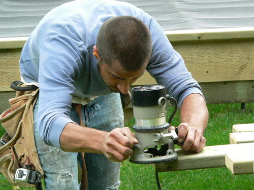 Husband, son, friend, love carpentry & woodworking, volunteer youth worker, good guy