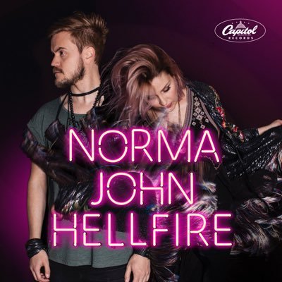 ▪️New Single Hellfire out!!! link⬇️⬇️⬇️▪️Indie pop duo from Finland. Represented Finland at #ESC2017 with the song Blackbird. #normajohn #blackbird #hellfire