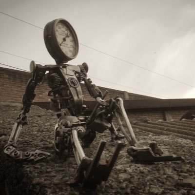 Creator of Kinetic Mechanical Sculpture, Found Object Contraptions, Animation (https://t.co/e17W3qmInB), Collector, Backyard Engineer, Fabricator, Inventor, and stuff