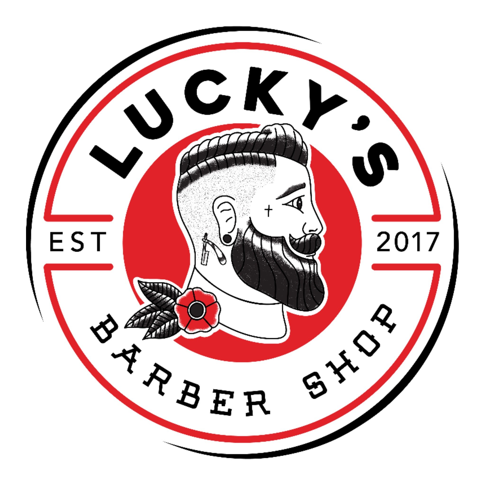 Lucky’s Barber Shop In Midlothin Texas