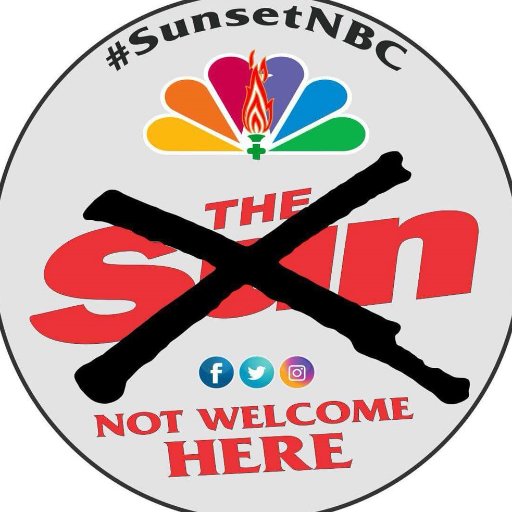 #sunsetNBC is a campaign by fans asking @NBCSportsSoccer to stop promoting The S*n on #MyPLMorning #PLonNBC